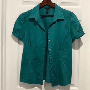 Banana Republic short sleeve button down